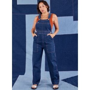 Big Bud Press Indigo Denim Original Overalls, Size Medium, Color Dark Wash